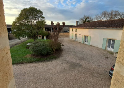 Vue extérieure gîte L'Alambic Cognac